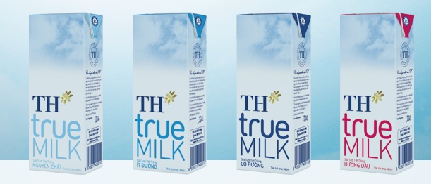 thương hiệu TH true milk