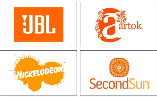 Ý nghĩa của màu cam trong thiết kế logo