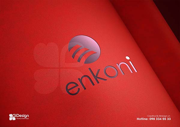 Thiết kế bộ nhận diện thương hiệu may Enkoni